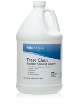 CS-17-02 Tread Clean 2MB_FullRes REN Clean Tread cleaning solution – gallon bottle for professional escalator maintenance